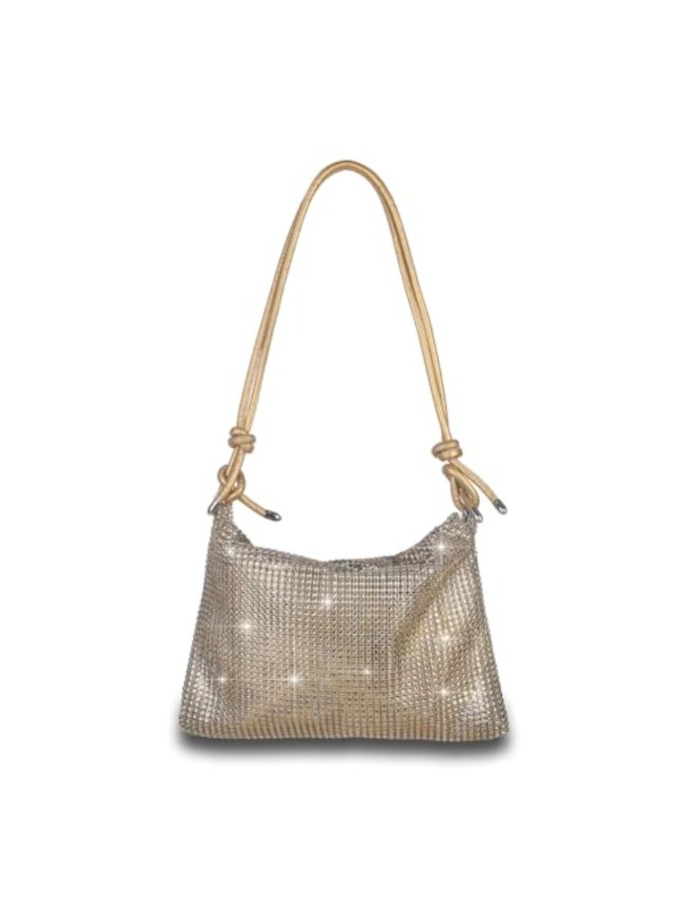 Rhinestone Evening Bag Bucket Purse Sparkly Crossbody Shoulder Bag for Prom